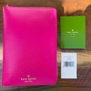 Kate Spade Agenda Zip Around Personal Organizer sweetheart pink